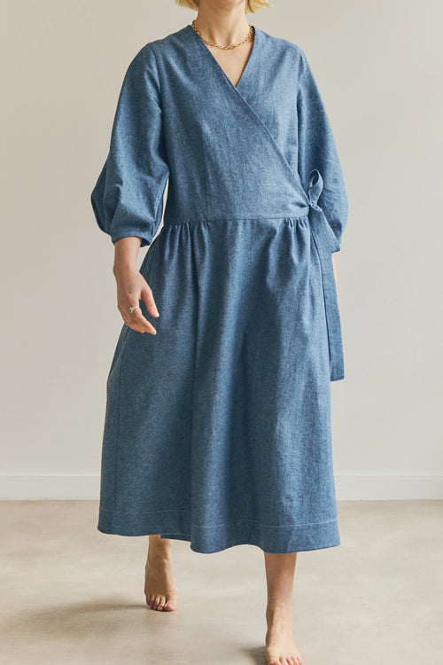 The Modern Sewing Co. Amalie Wrap Dress - PDF or Printed Sewing Pattern
