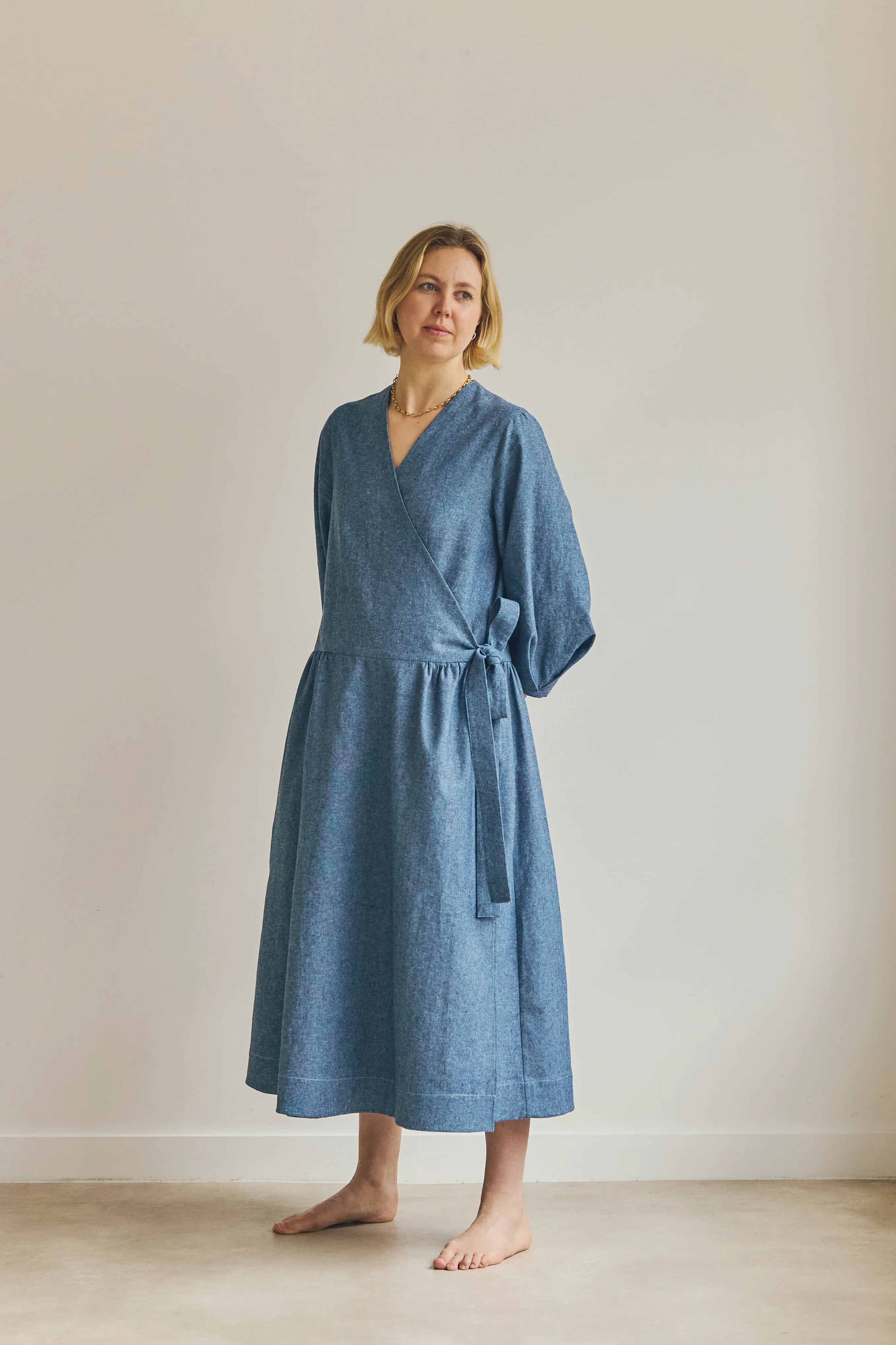 The Modern Sewing Co. Amalie Wrap Dress - PDF or Printed Sewing Pattern