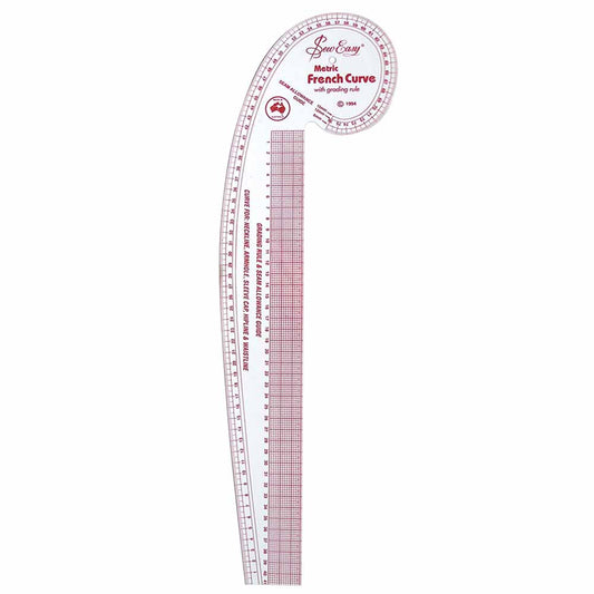 Metric French Curve - 30″ (76cm)