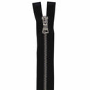 One-Way Separating Zipper 50 - 60 cm (20 - 24″) - Black