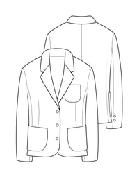 The Maker's Atelier Blazer - PDF or Printed Pattern