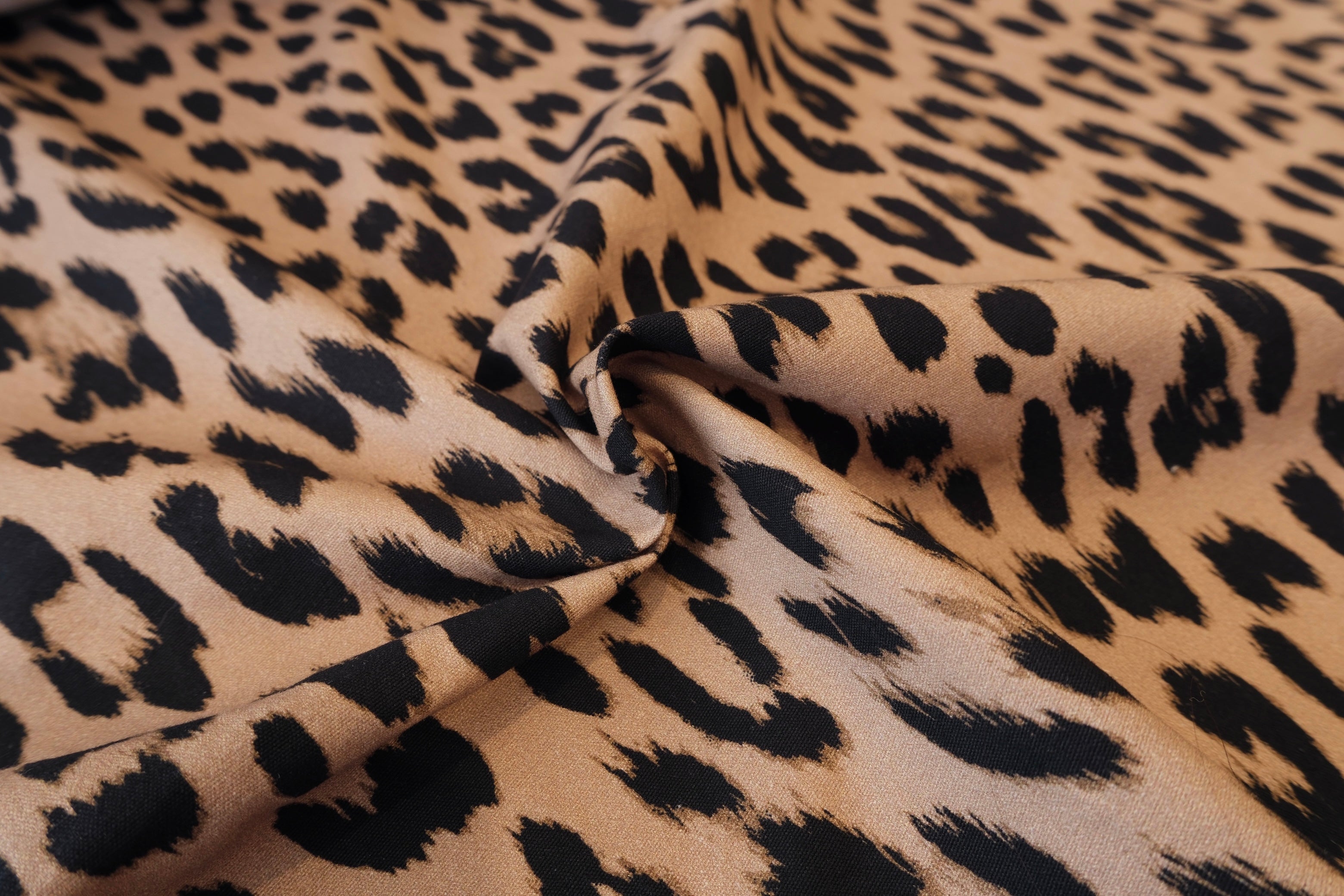 Porter Heavyweight Organic Cotton - Leopard (per 1/2 M)