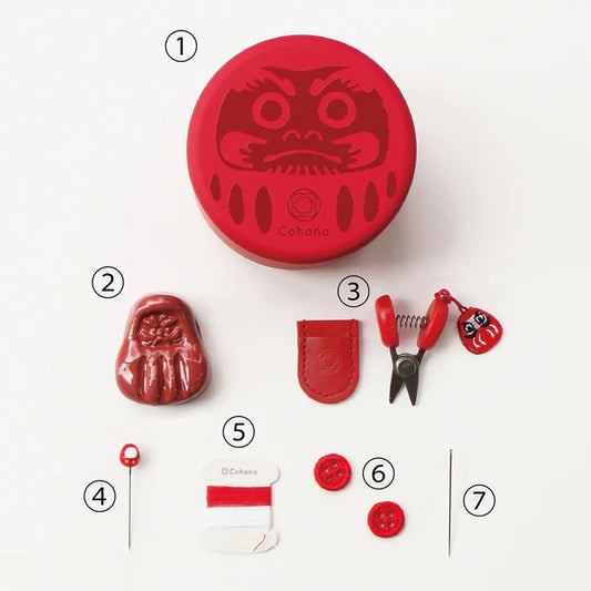 Cohana 8th Anniversary Limited Edition Daruma Sewing Set