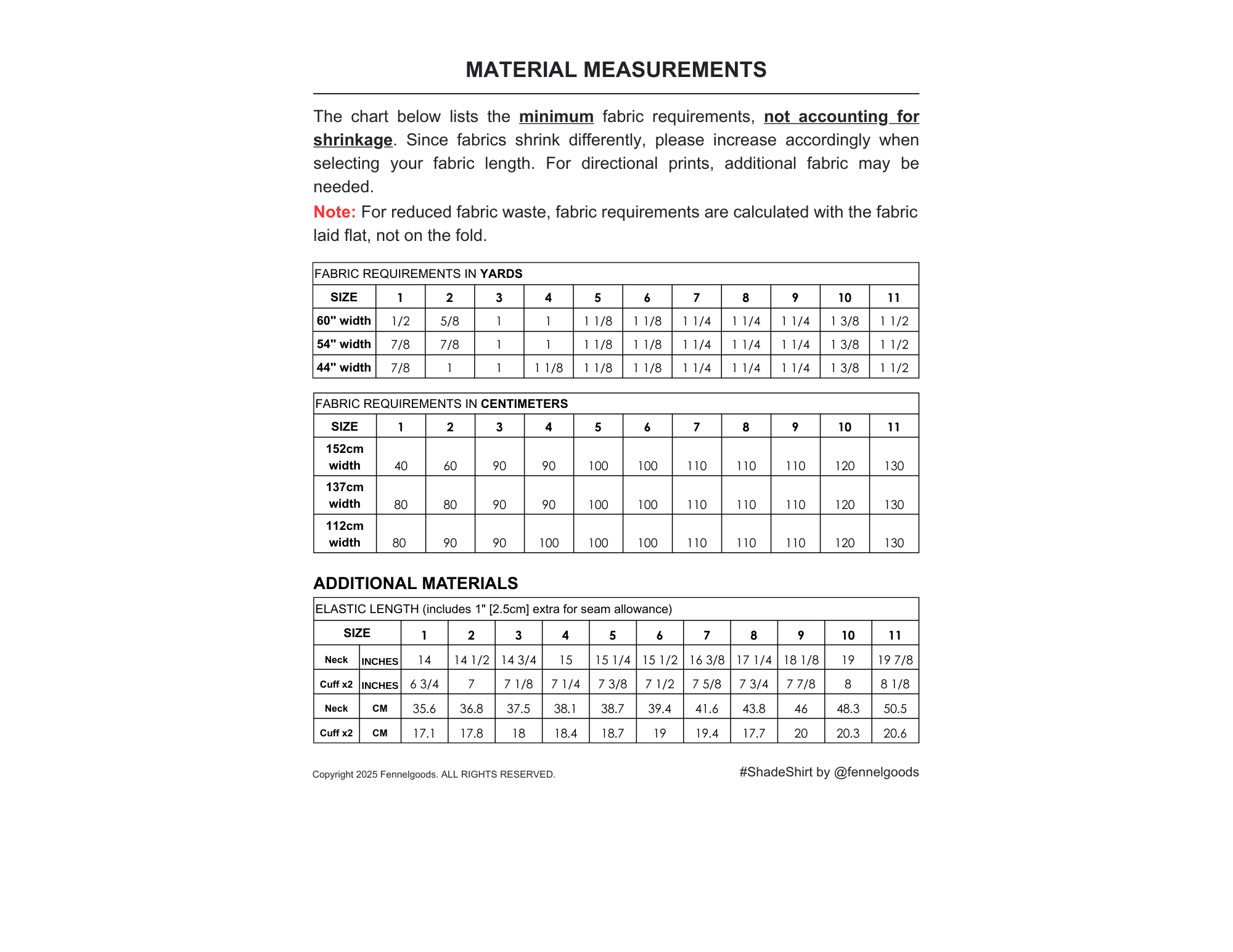 The Shade Shirt - Fennel Goods - PDF or Printed Sewing Pattern