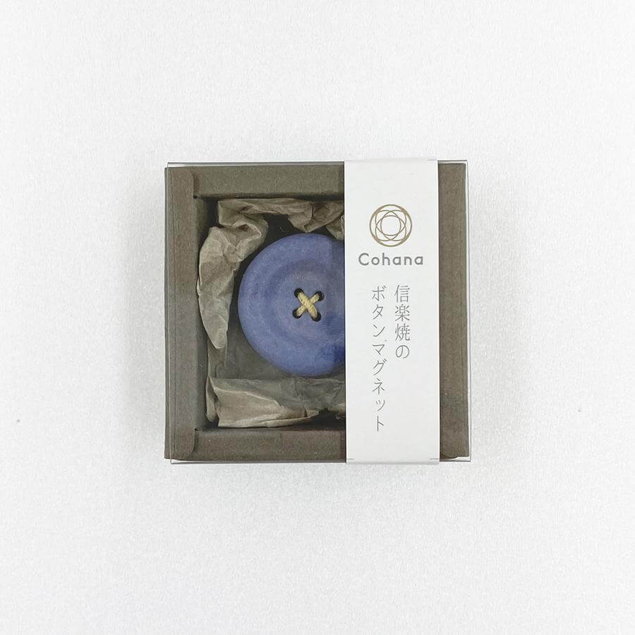 Cohana Shigaraki Ware Button Magnet
