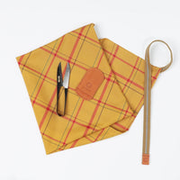 Cohana Shozaburo Long-Blade Thread Snips with Furoshiki