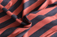 Bamboo & Cotton French Terry Wide Stripe (per 1/2 M)