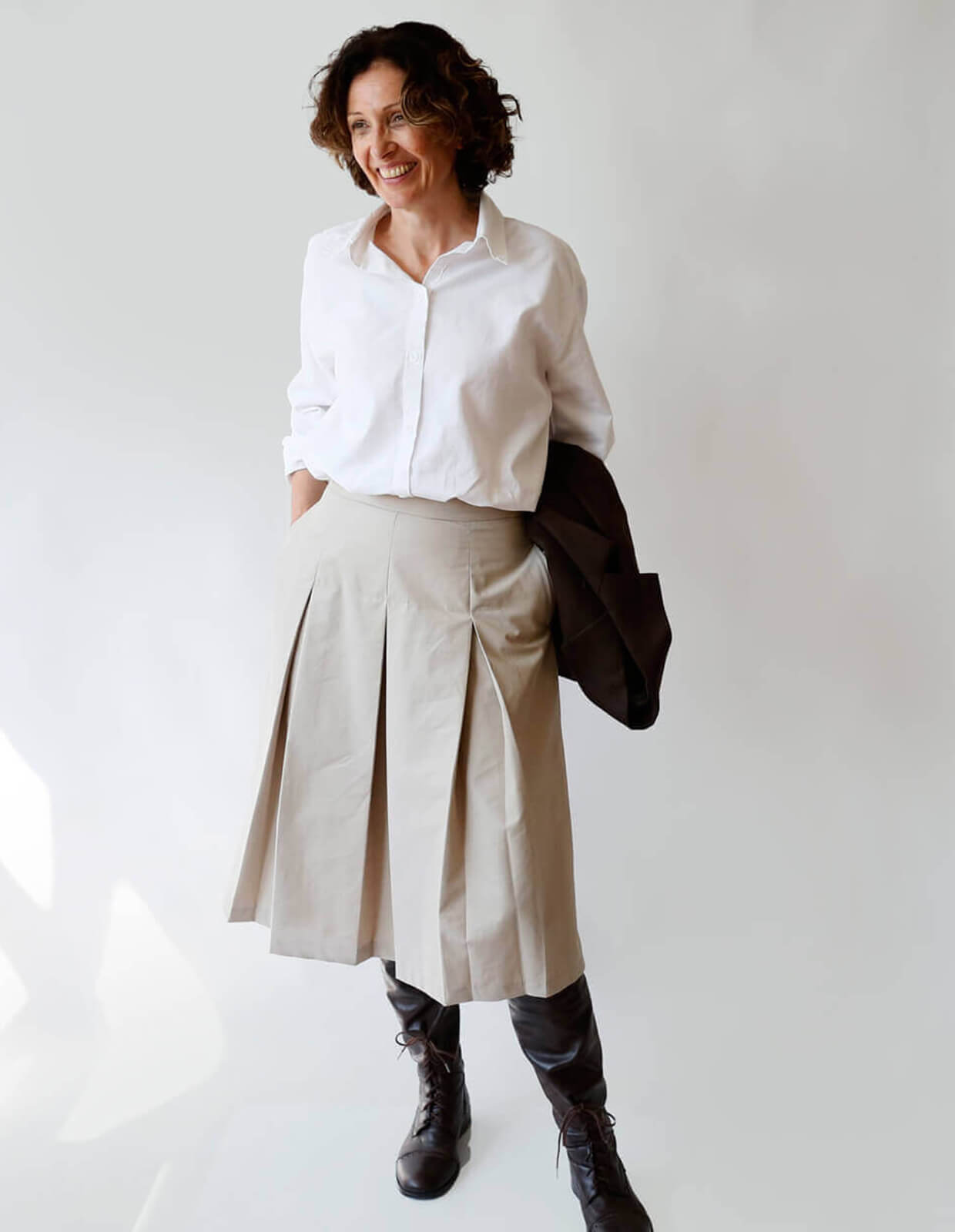 The Maker's Atelier - Pleated Skirt - PDF Pattern