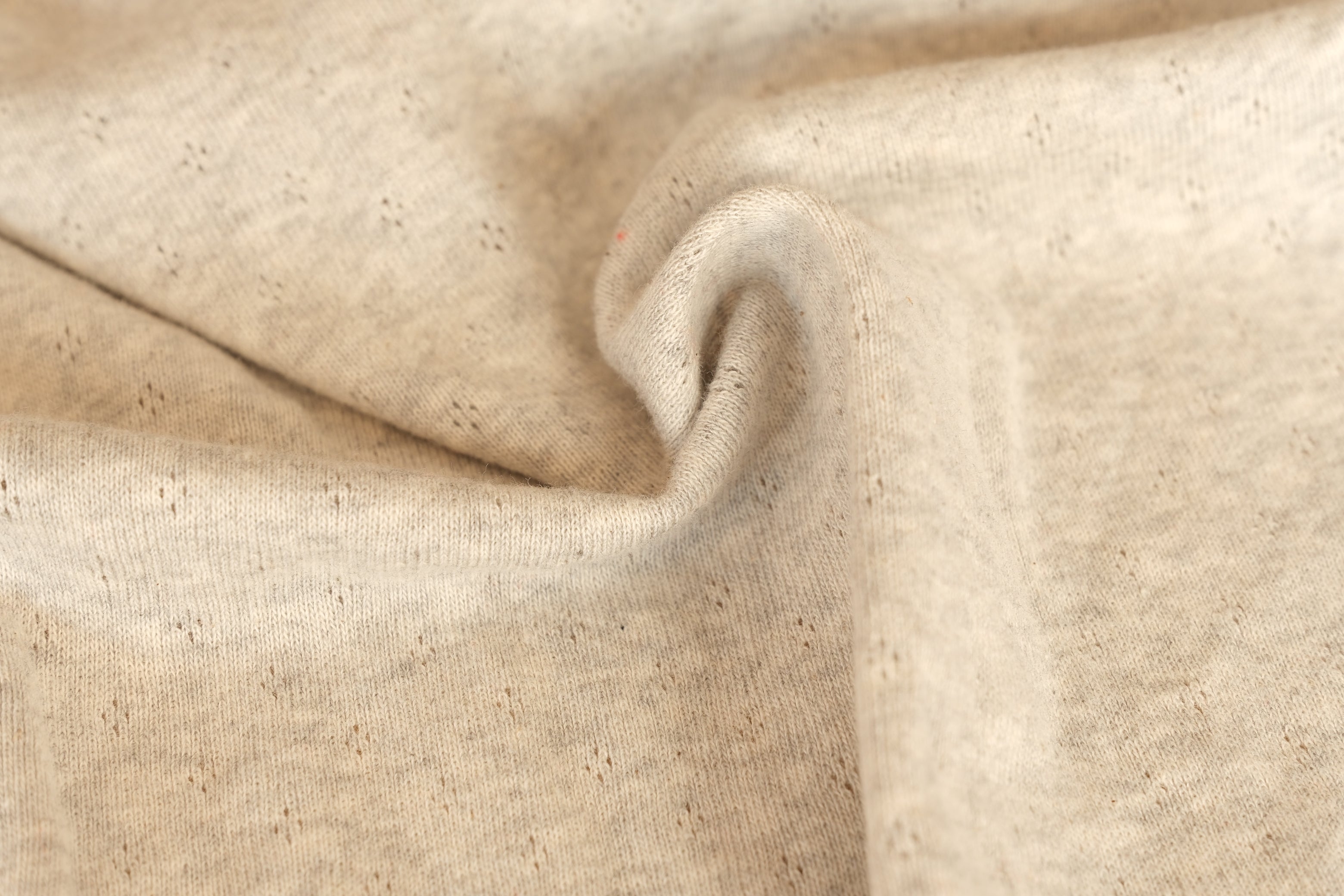 100% Cotton Pointelle (per 1/2M)