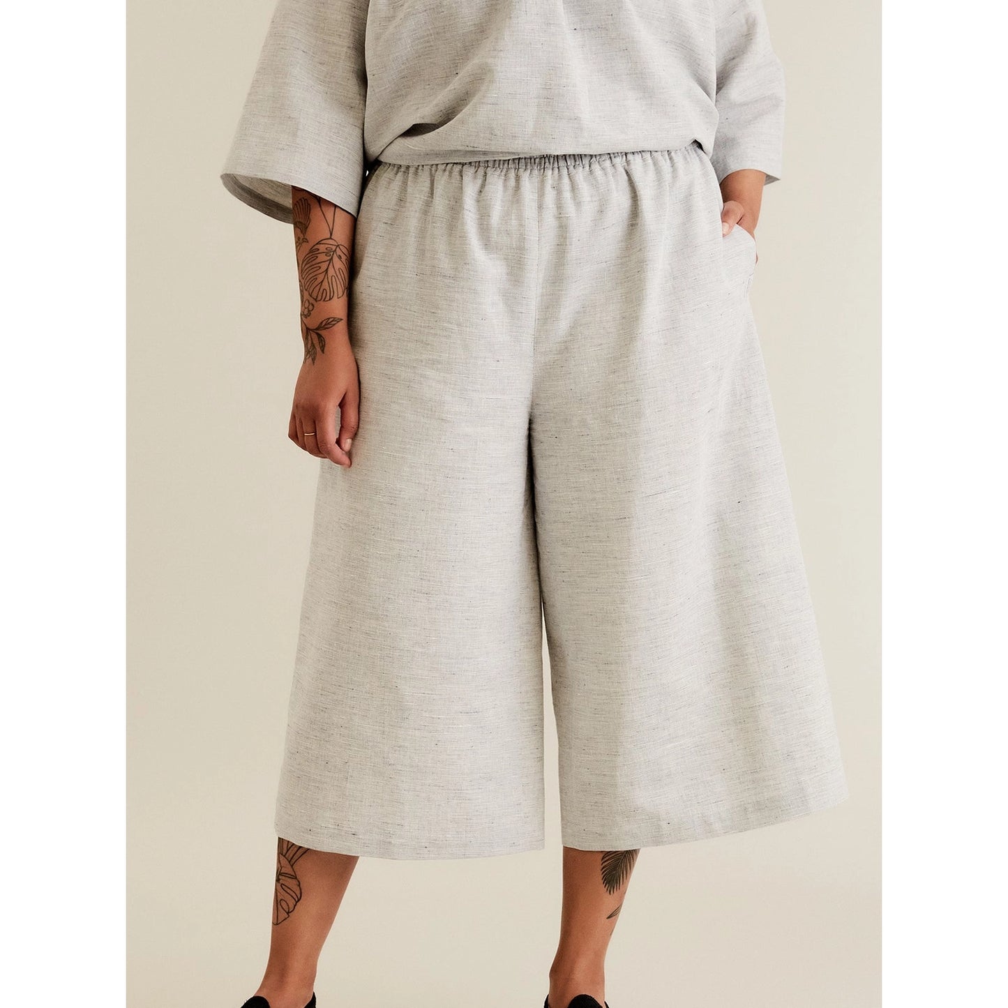 Named Clothing Ninni Elastic Waist Culottes (Paper Pattern)