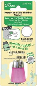 Clover Protect And Grip Thimble, Medium