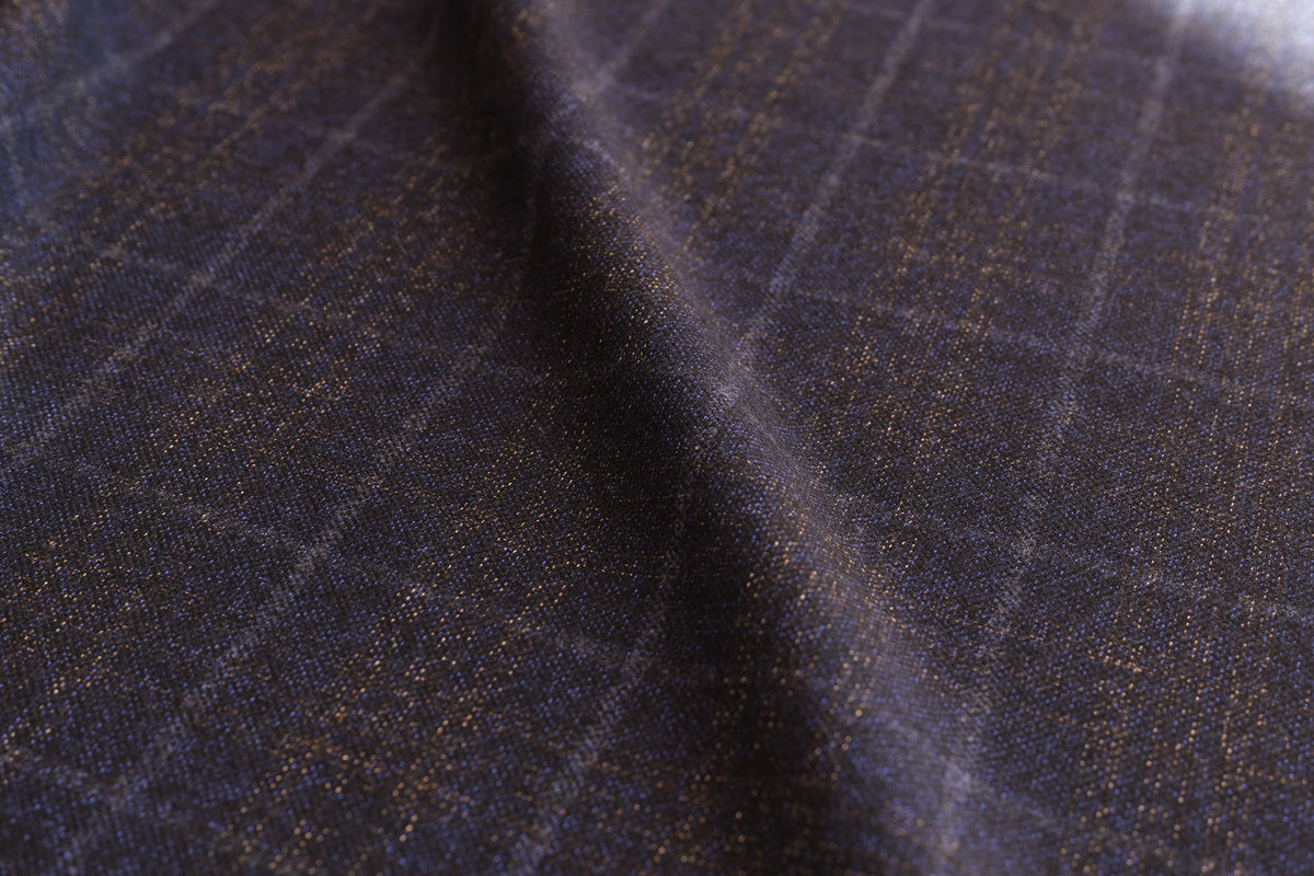 Deadstock Wool Blend Check (per 1/2 M)