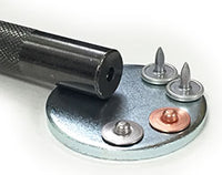 Metal Rivet Installation Kit with 24 Rivets