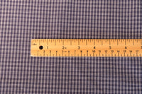 100% Cotton Seersucker - Navy/White (Per 1/2 M)