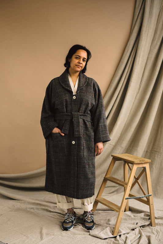 Birgitta Helmersson Zero Waste Coat - PDF Pattern