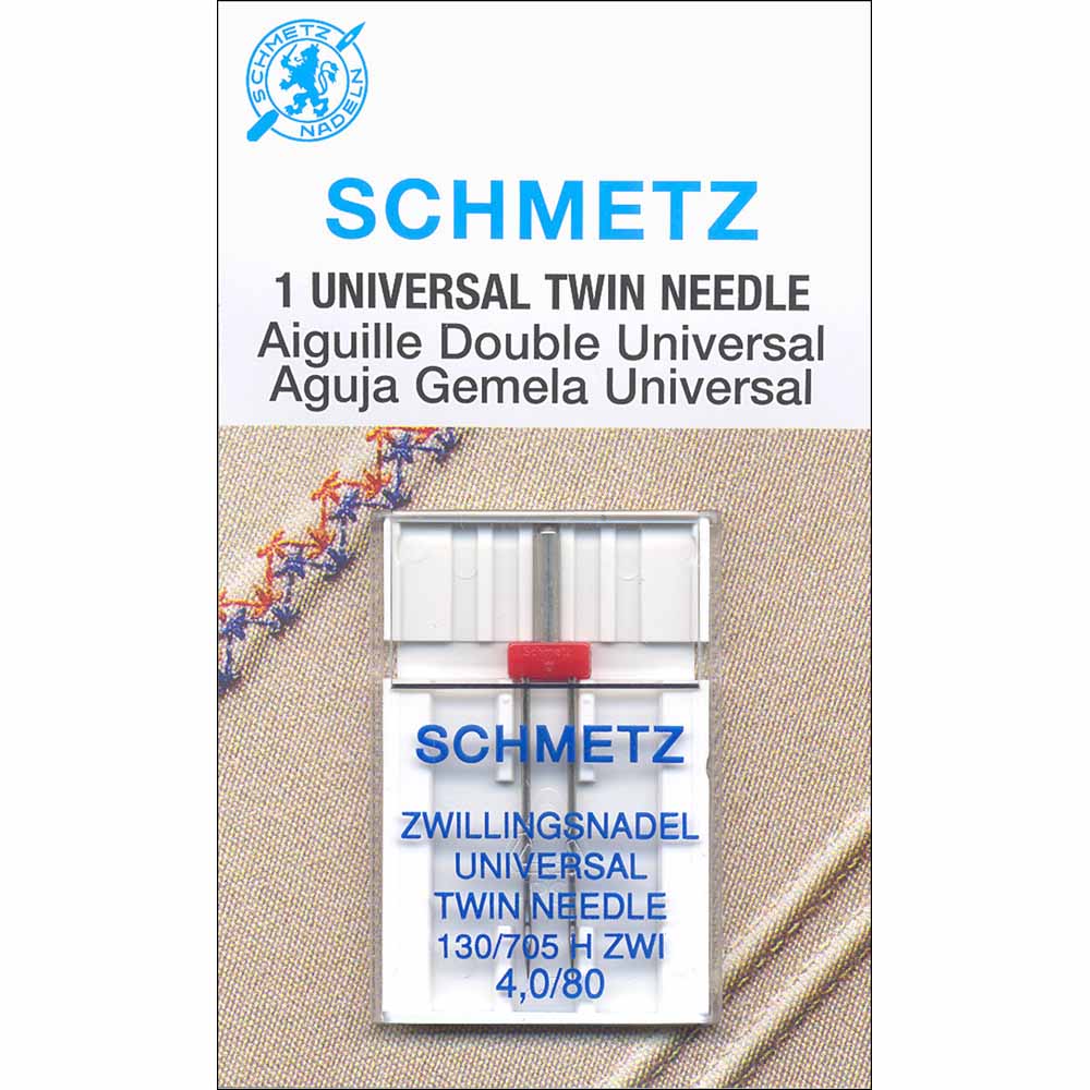 SCHMETZ #1794 Twin Needle Carded - 80/12 - 4.0mm