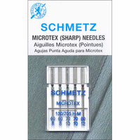 SCHMETZ #1839 Microtex Needles - Assorted - 5 count