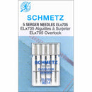 SCHMETZ #1821 Serger Needles ELx705 - 90/14 - 5 count