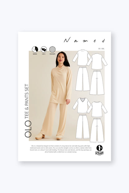 Named Clothing Olo Tee and Pants Set (Paper Pattern)