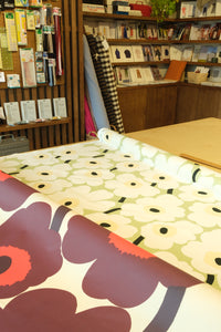 Marimekko Pieni Unikko Cotton Fabric - (Per 1/2 Metre)