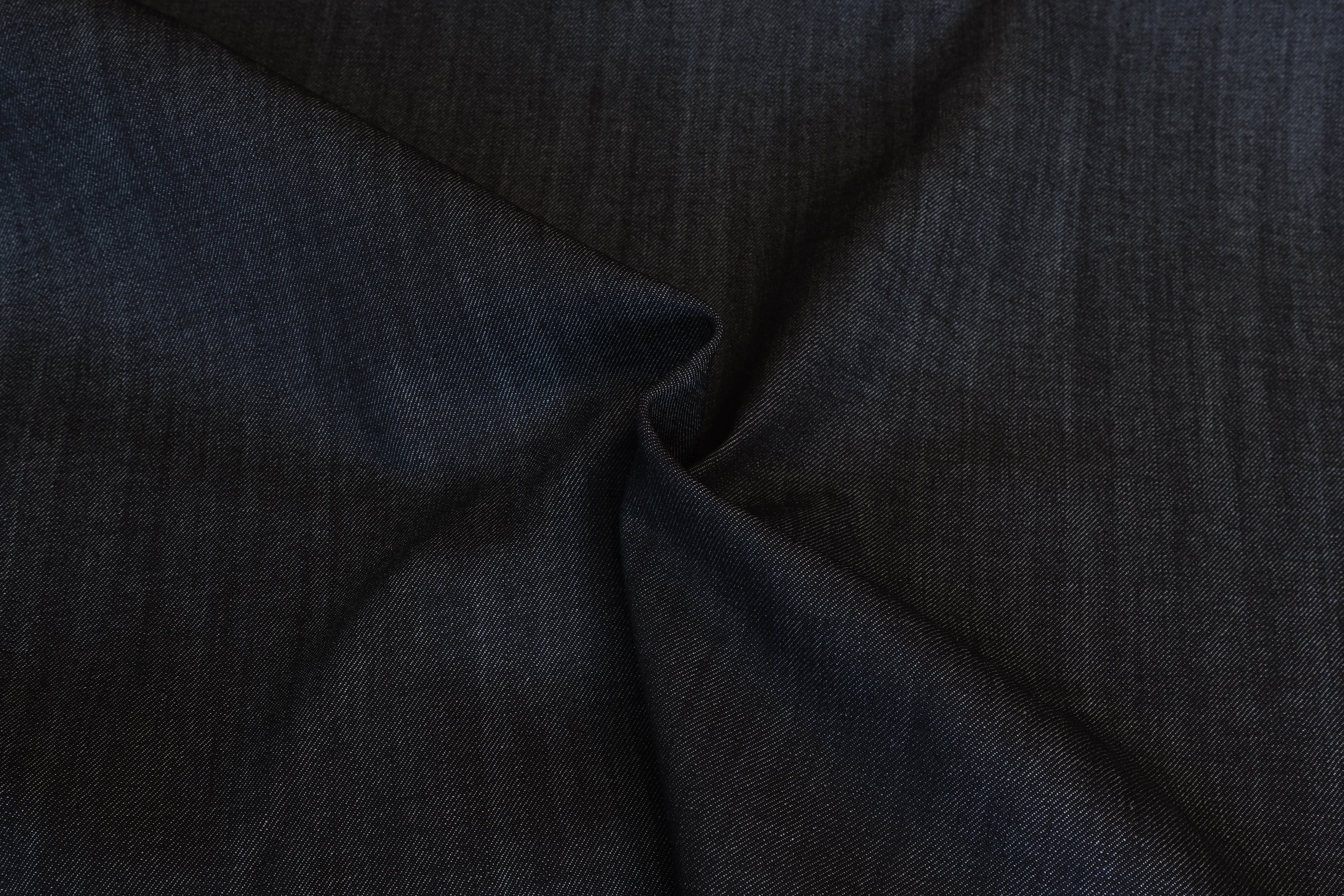Kaihara 12.1 oz Cotton Stretch Denim - Indigo - per 1/2 M