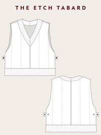 Àlamain The Etch Tabard Sewing Pattern