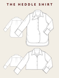 Àlamain The Heddle Shirt Sewing Pattern
