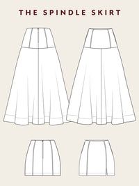 Àlamain The Spindle Skirt Sewing Pattern