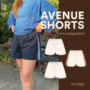 Syd Graham Patterns Avenue Shorts - PDF or Printed Pattern