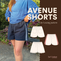 Syd Graham Patterns Avenue Shorts - PDF or Printed Pattern