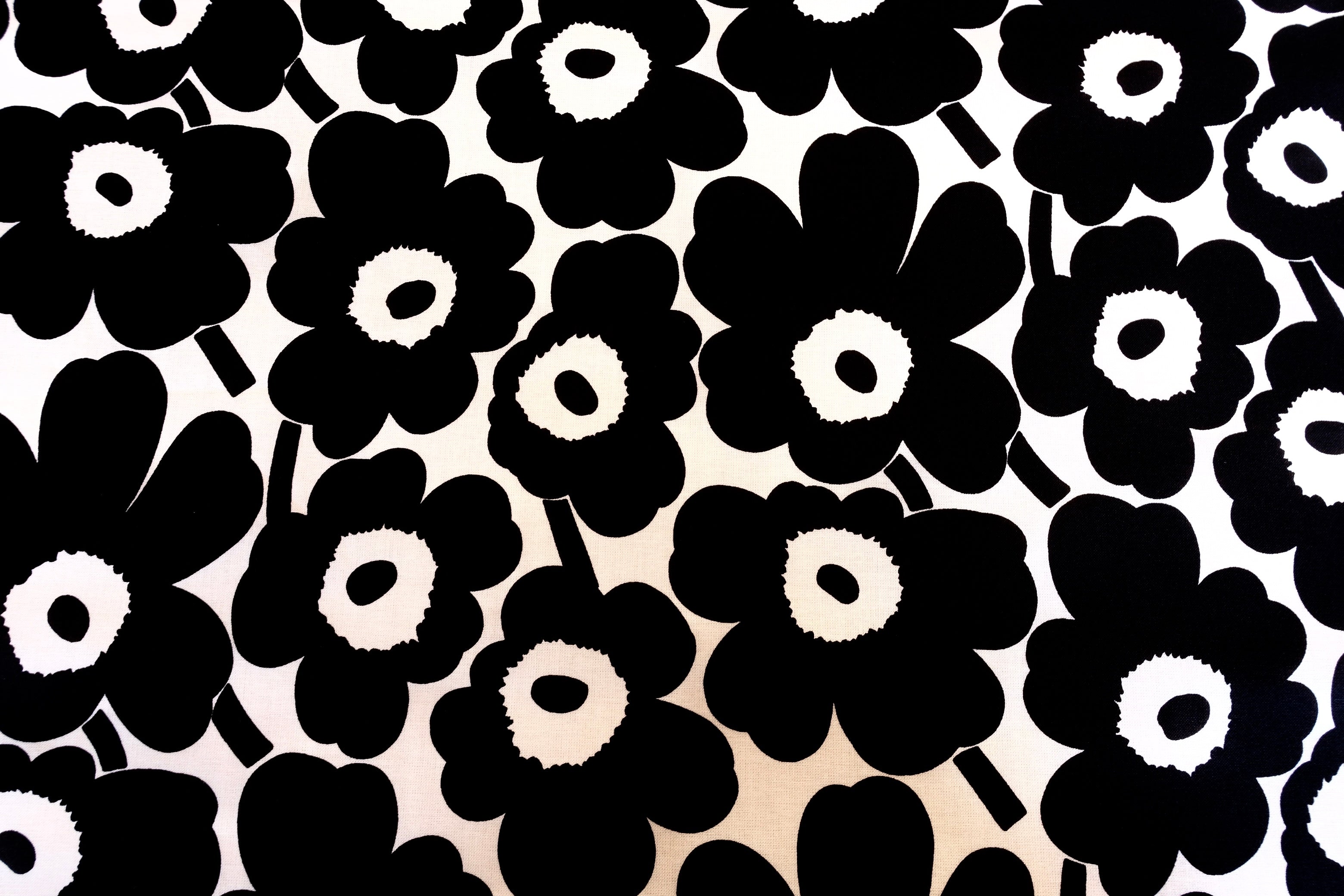 Marimekko Mini Unikko Cotton Fabric - (Per 1/2 Metre)