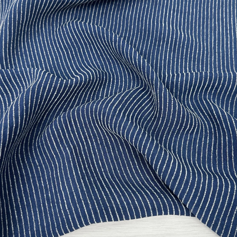 Beach Stripe Linen/Rayon (per 1/2 M)
