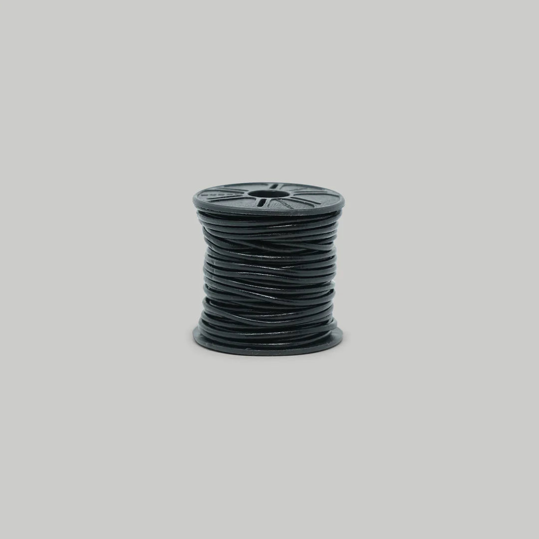 Round Leather Cord (per 1/2 M)