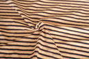 100% Cotton Retro Stripe Jersey (per 1/2M)