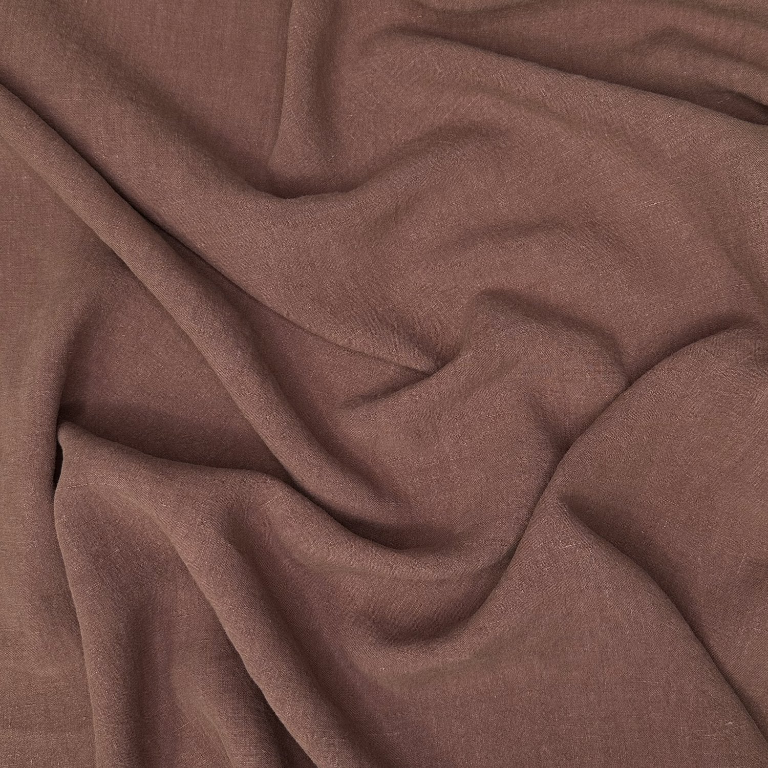 Solid Linen Fabric - Per 1/2 Metre (Multiple Colours)