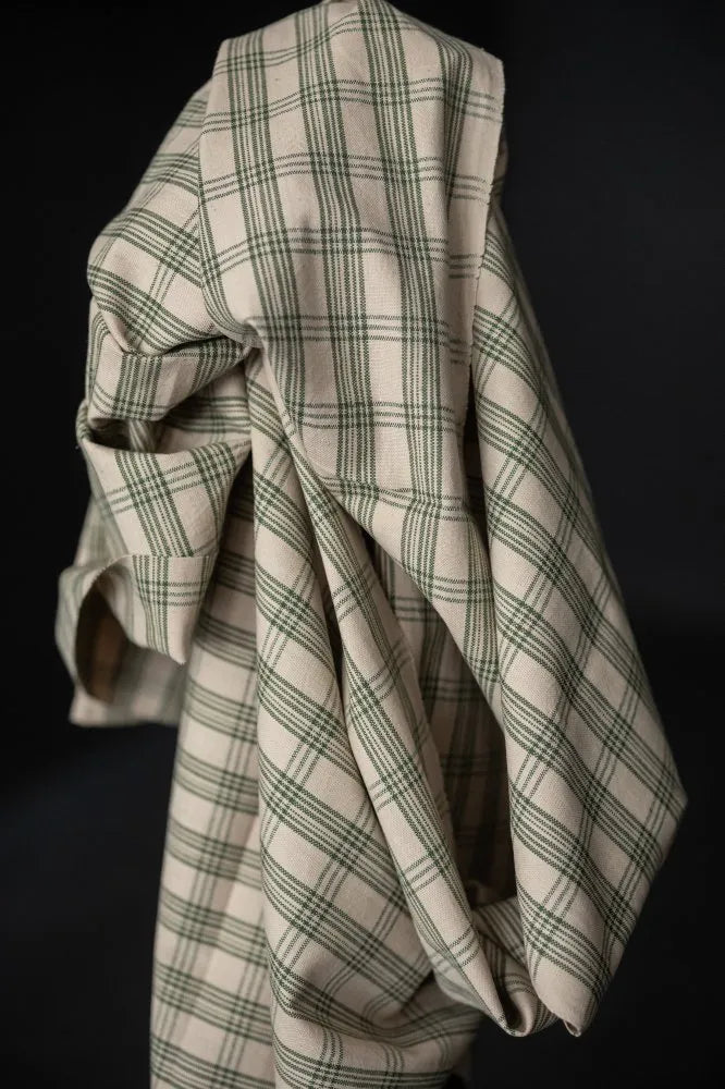 Merchant and Mills Atlas Check Handwoven Cotton (per 1/2 M)
