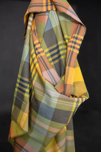 Merchant & Mills Beanstalk Watercolour Cotton Check (per 1/2 M)