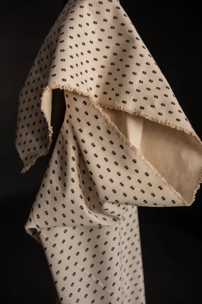 Merchant & Mills Dover Stone Ditsy Canvas (per 1/2 M)