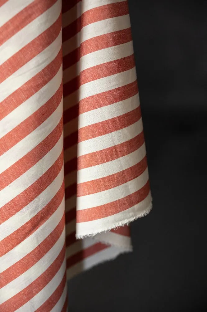 Merchant & Mills Gala Organic Cotton/Linen Stripe (per 1/2M)