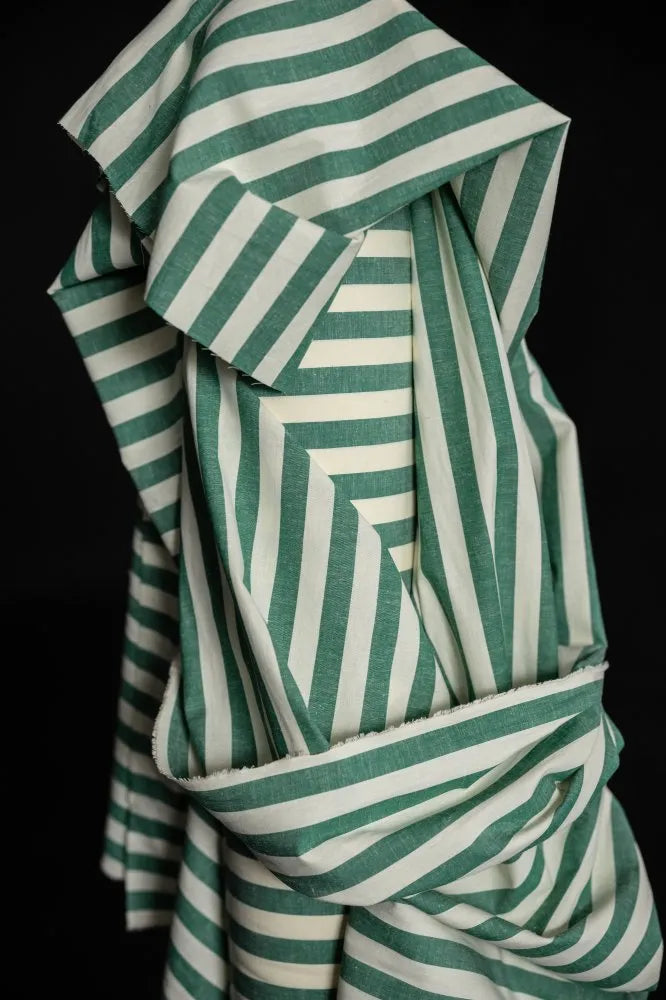 Merchant & Mills Giardino Cotton/Linen Stripe (per 1/2 M)