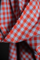 Merchant & Mills Hot Candy Organic Cotton/Linen Gingham (per 1/2M)