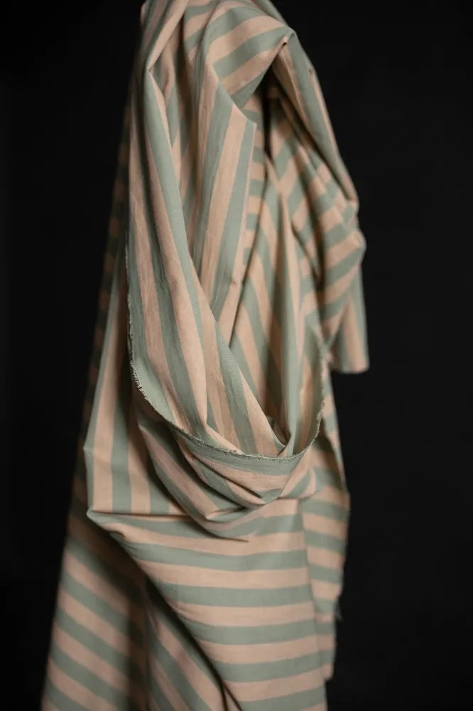 Merchant & Mills Land & Sea Organic Cotton/Linen Stripe (per 1/2M)