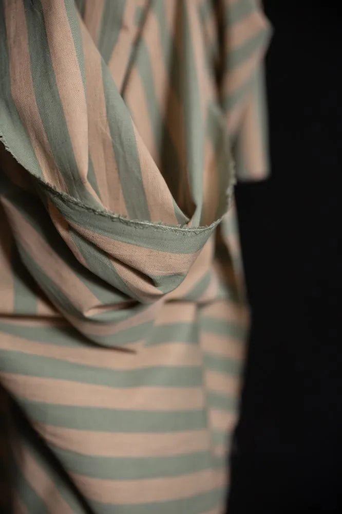 Merchant & Mills Land & Sea Organic Cotton/Linen Stripe (per 1/2M)