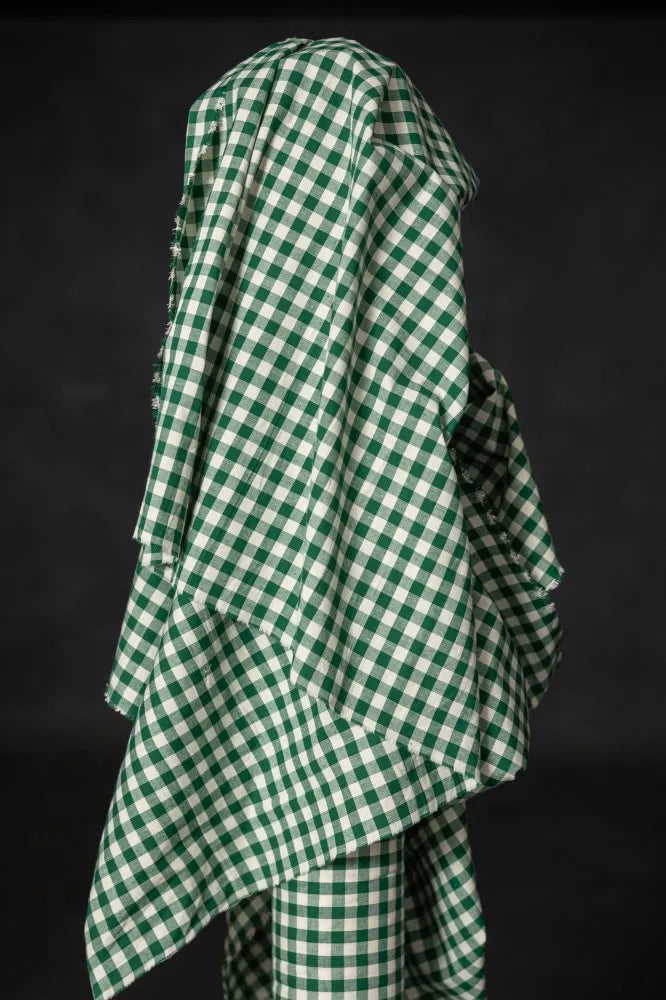 Merchant & Mills Mini Toto Organic Cotton/Linen Gingham (per 1/2 M)