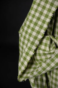 Merchant & Mills Tartines Organic Cotton/Linen Gingham (per 1/2M)