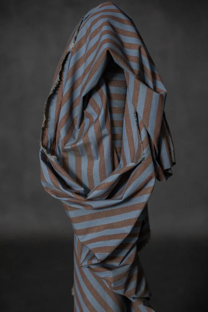 Merchant & Mills Workwear Organic Cotton/Linen Stripe (per 1/2M)