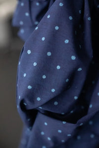 Merchant & Mills Indigo Enoki Indian Block Print (per 1/2 M)