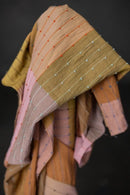 0.80M Remnant - Merchant & Mills Lilac Grasses Loopy Indian Cotton