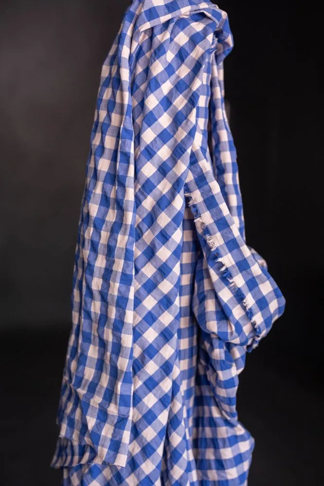 Merchant & Mills Gingham Seersucker (per 1/2M)