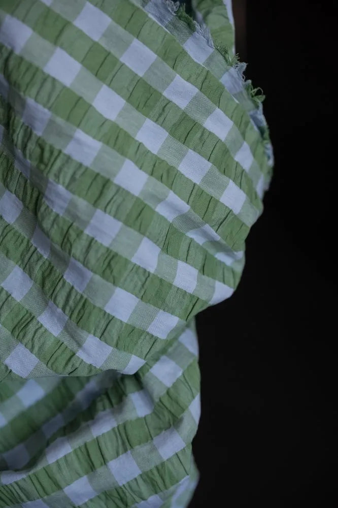 Merchant & Mills Gingham Seersucker (per 1/2M)